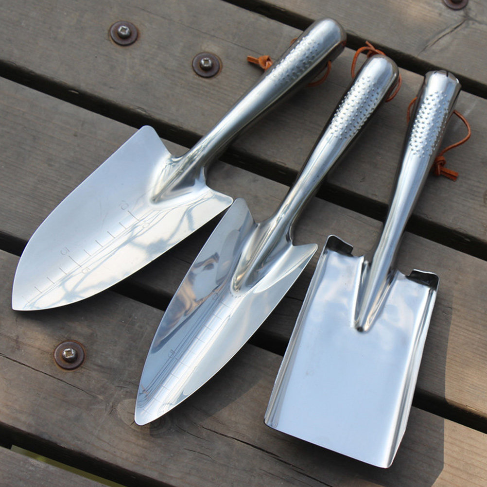 Gardening Tools For Seniors - 1세트 스테인레스 스틸 핸드 삽 세트
