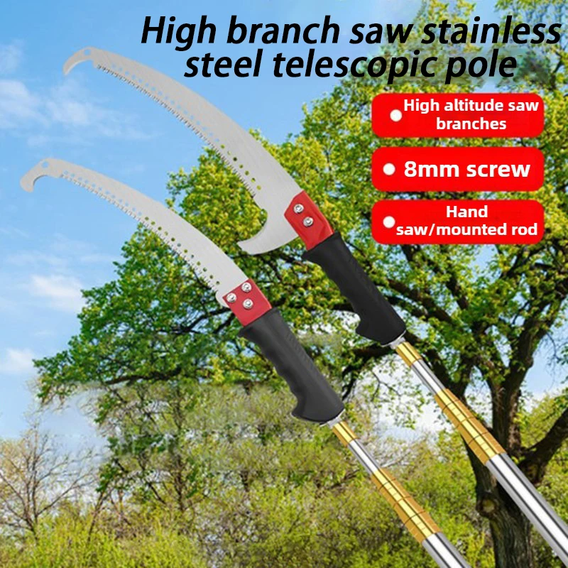 Gardening Tools Sale - 텔레스코픽 하이 브랜치 수동 톱 커터,