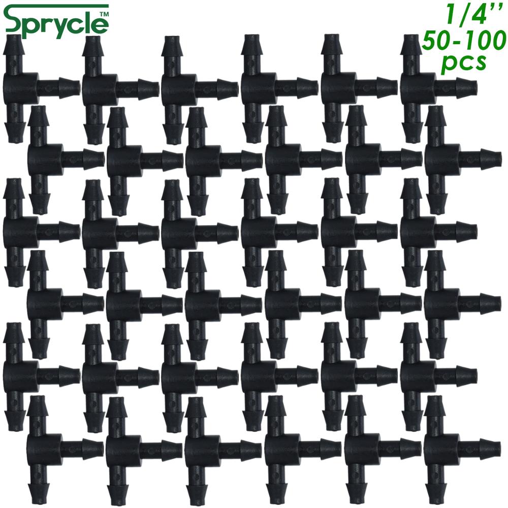 Gardening Tools For Beginners - SPRYCLE-20-100 피스 바브 티 3 방향