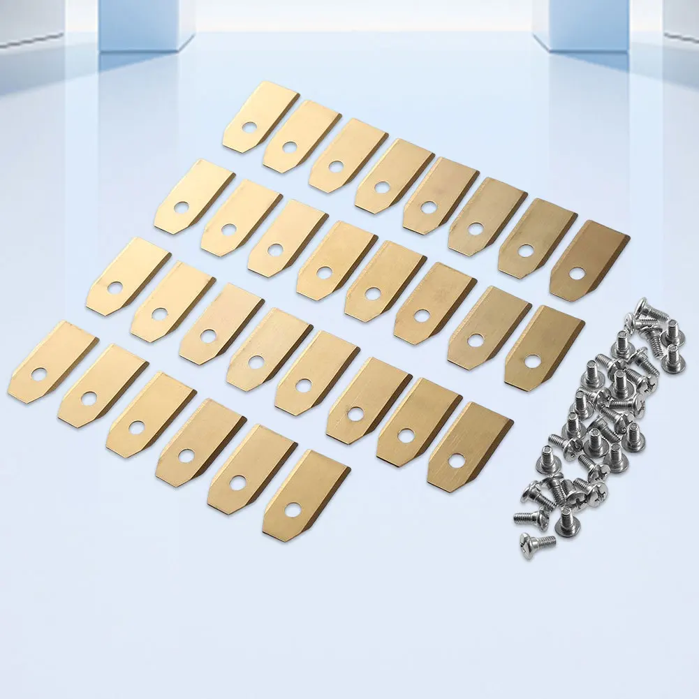 Gardening Tools Basic - 30PCS 잔디 깎는 기계 절단 블레이드