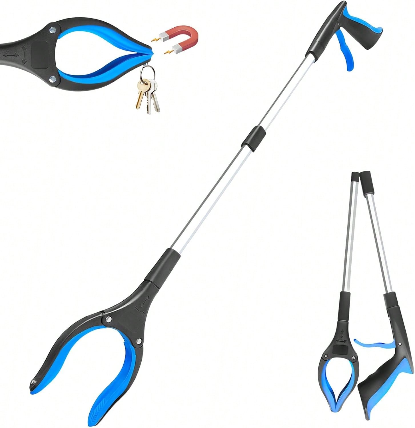 Gardening Tools For Seniors - 접이식 그랩퍼 리처 도구 32인치 (노인용)