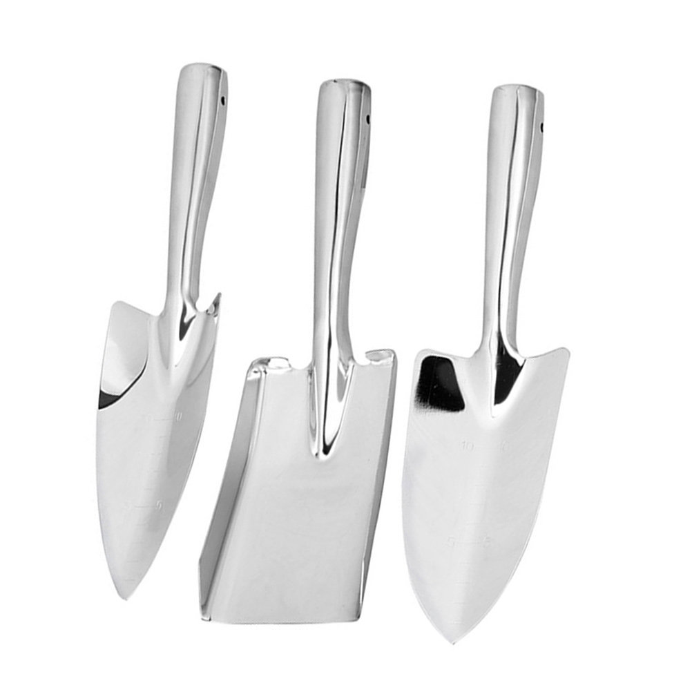 1세트 스테인레스 스틸 핸드 삽 세트 휴대용 정원 도구 - Gardening Tools For Seniors 리뷰 및 가격