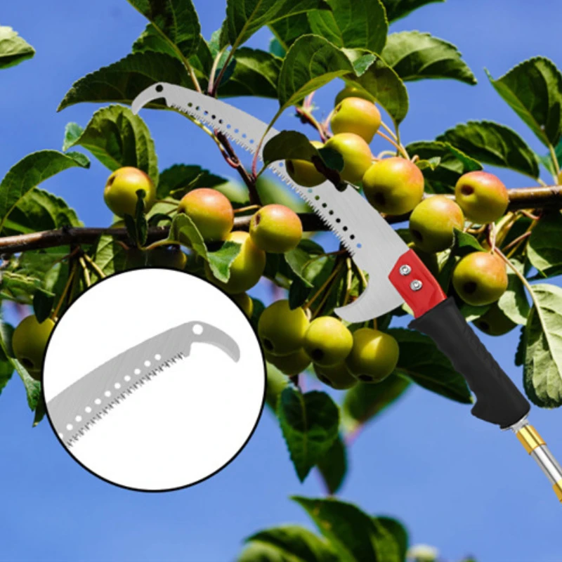 텔레스코픽 하이 브랜치 수동 톱 커터, 싱글 및 더블  - Gardening Tools Sale 리뷰 및 가격
