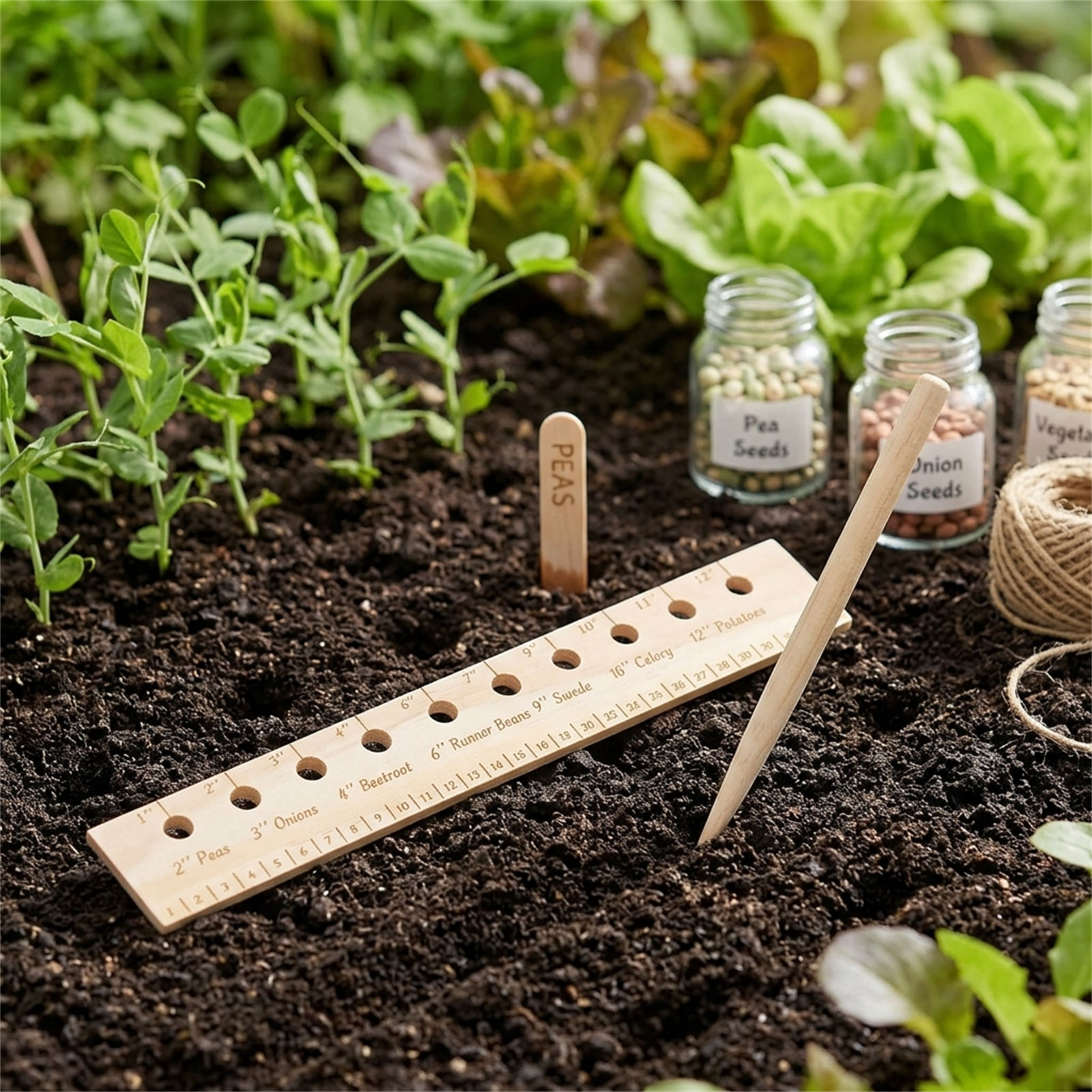 정원 가꾸기 초보자를 위한 단단한 나무 재배용 자, 종 - Gardening Tools For Beginners 리뷰 및 가격