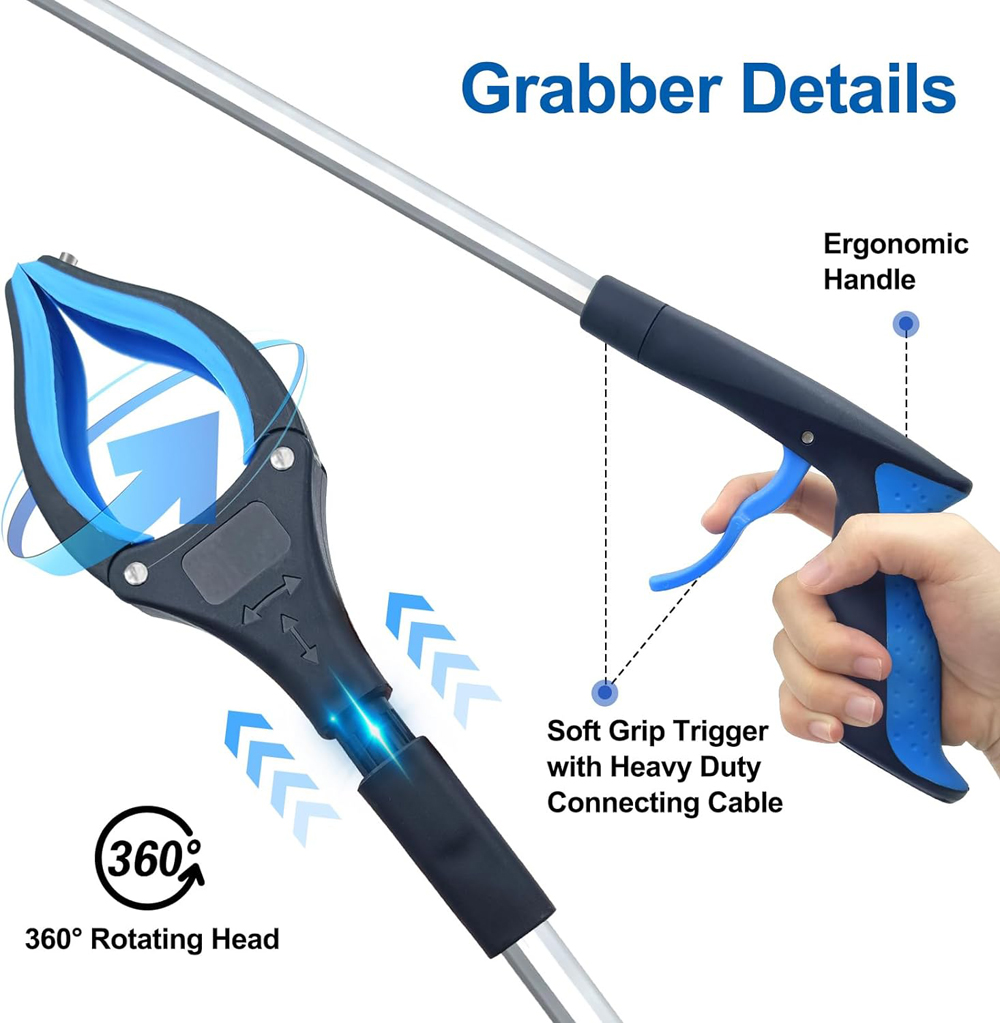 접이식 그리퍼 연장 핸드툴, 쓰레기 집게, 휴대용 접이 - Gardening Tools For Seniors 리뷰 및 가격