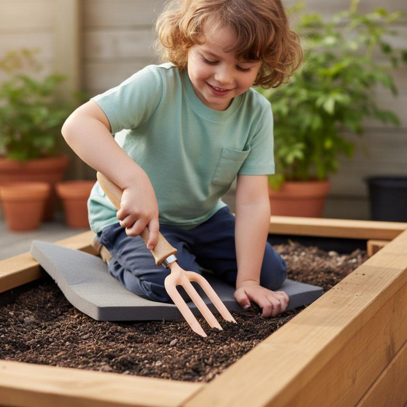 4종 어린이 정원 도구 세트, 가벼운 어린이용 정원 손 - Gardening Tools For Young Children 리뷰 및 가격