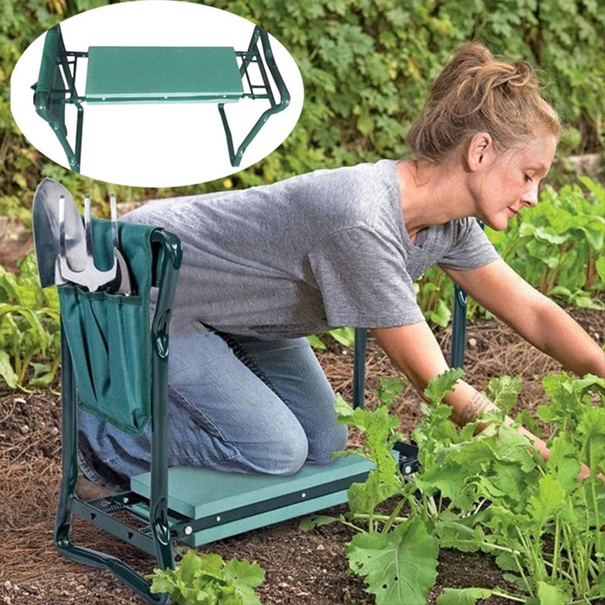 B23BBG 2 in 1 정원용 무릎받침대 겸 의자,  - Gardening Tools For Seniors 리뷰 및 가격