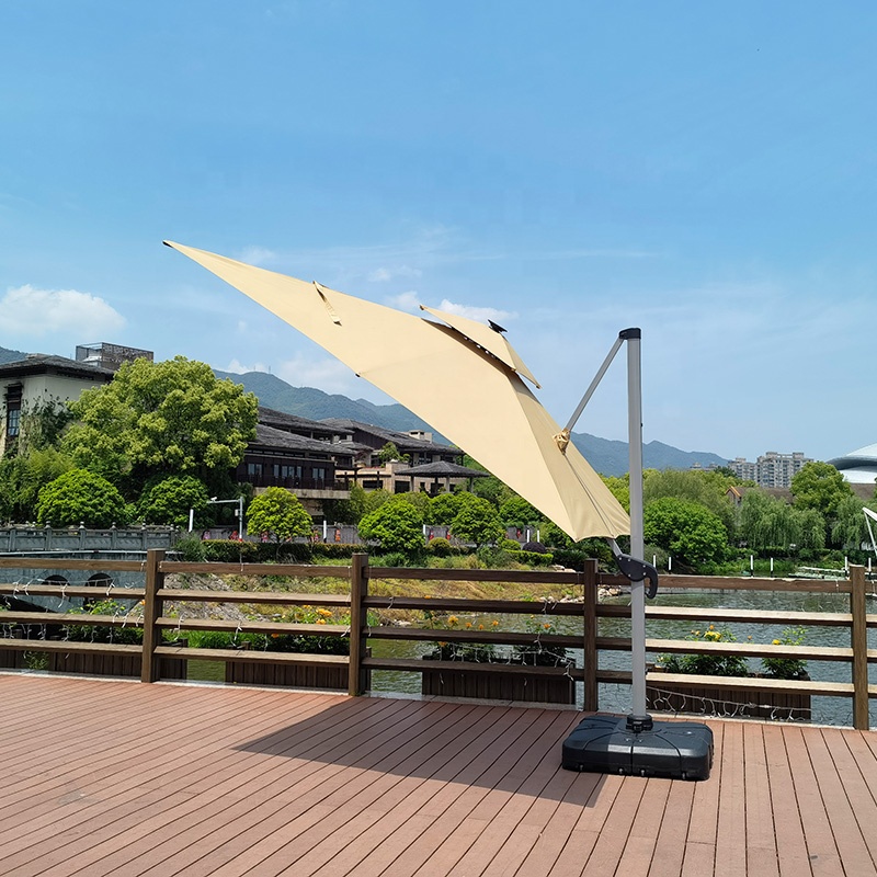 대형 캔틸레버 파라솔 3*3M 맞춤형 로고 파티오 현관 - Gardening Tools Logo 리뷰 및 가격