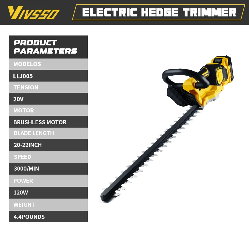 VIVSSO 무선 전기 울타리 트리머 잔디 깎기 가정용 - Gardening Tools Basic 리뷰 및 가격