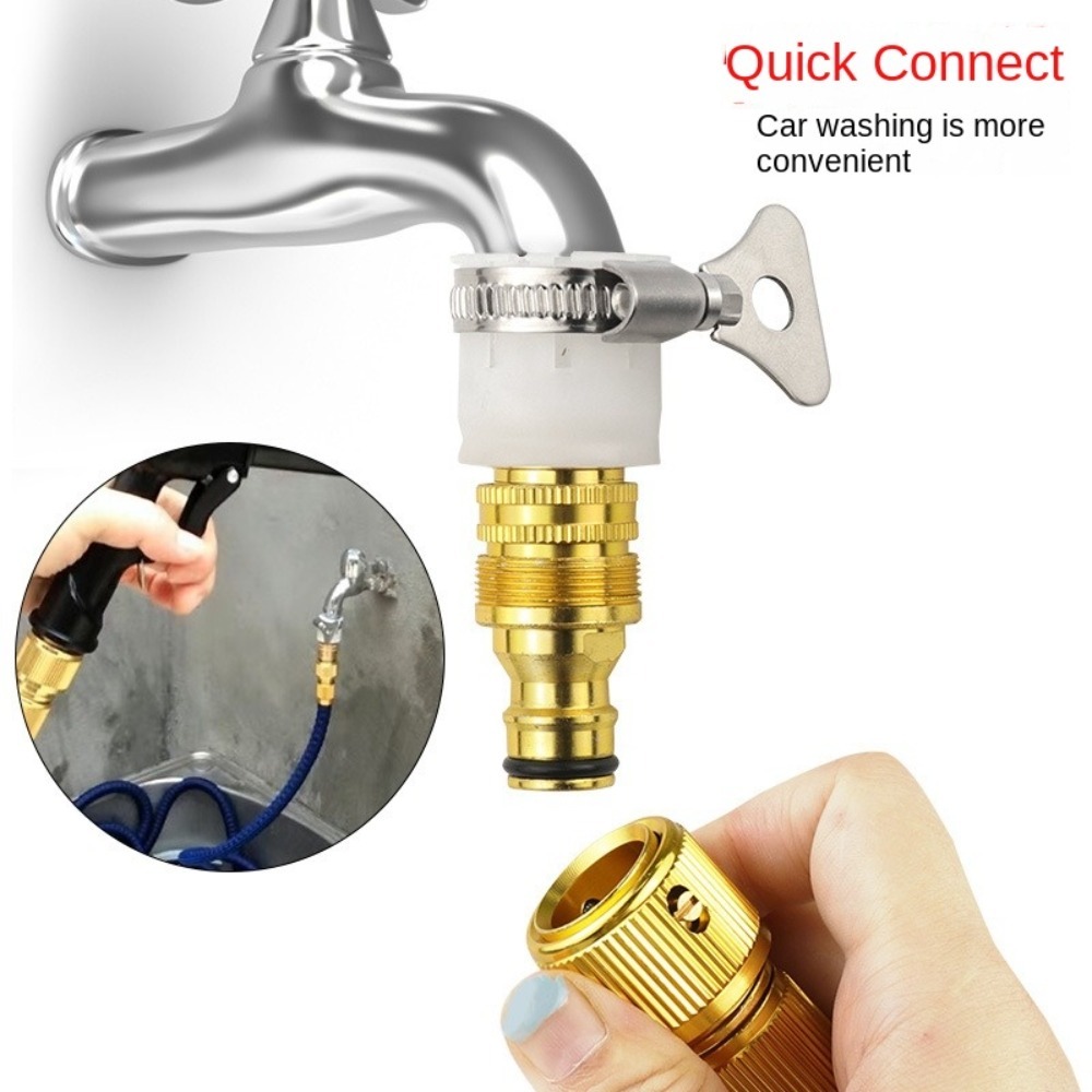 새로운 범용 호스 탭 어댑터 15-23mm 3-in-1 - Gardening Tools For Beginners 리뷰 및 가격