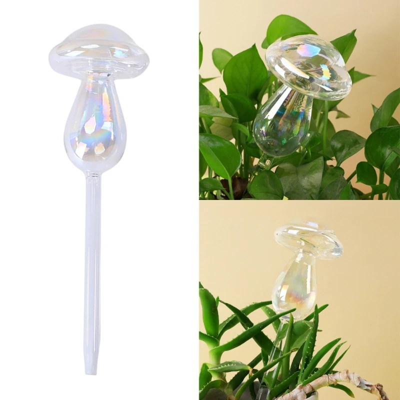 1/2PCS 유리 짚 자동 식물 급수 전구 자체 급수  - Gardening Tools For Beginners 리뷰 및 가격