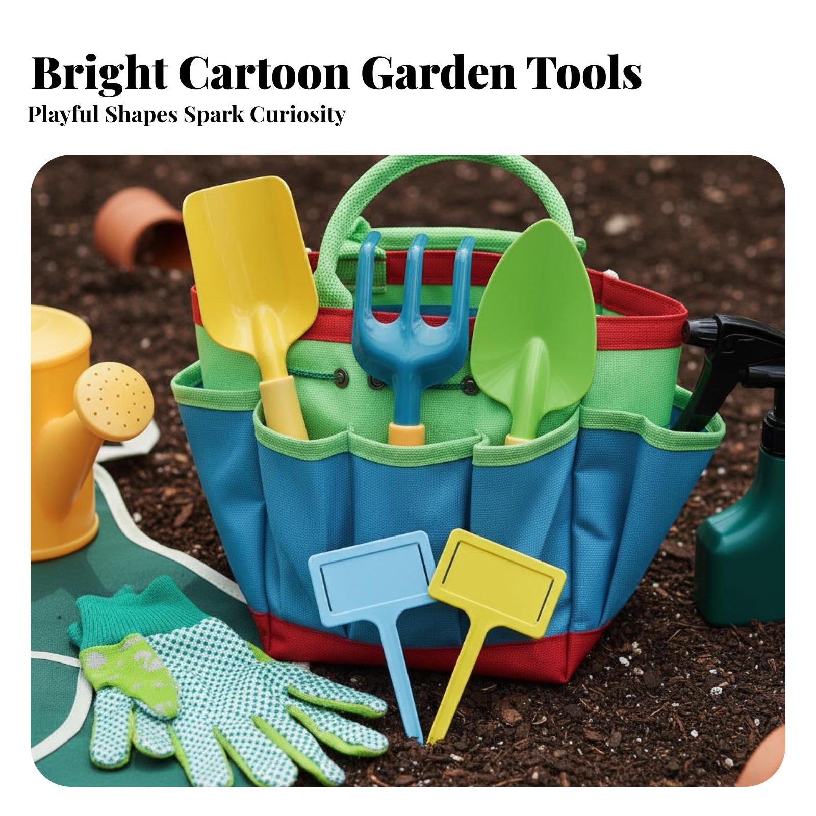 10개 어린이용 정원 도구 세트, 어린이용 금속 헤드  - Gardening Tools For Young Children 리뷰 및 가격