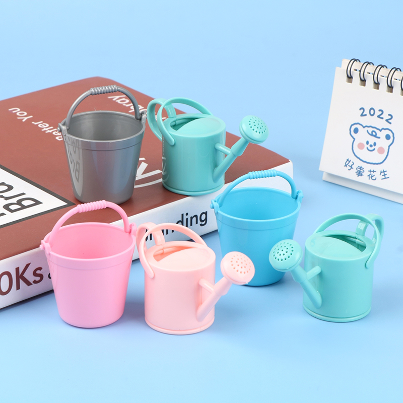 2개 세트 플라스틱 인형집 미니어처 양동이 물뿌리개 모 - Gardening Tools Kids Set 리뷰 및 가격