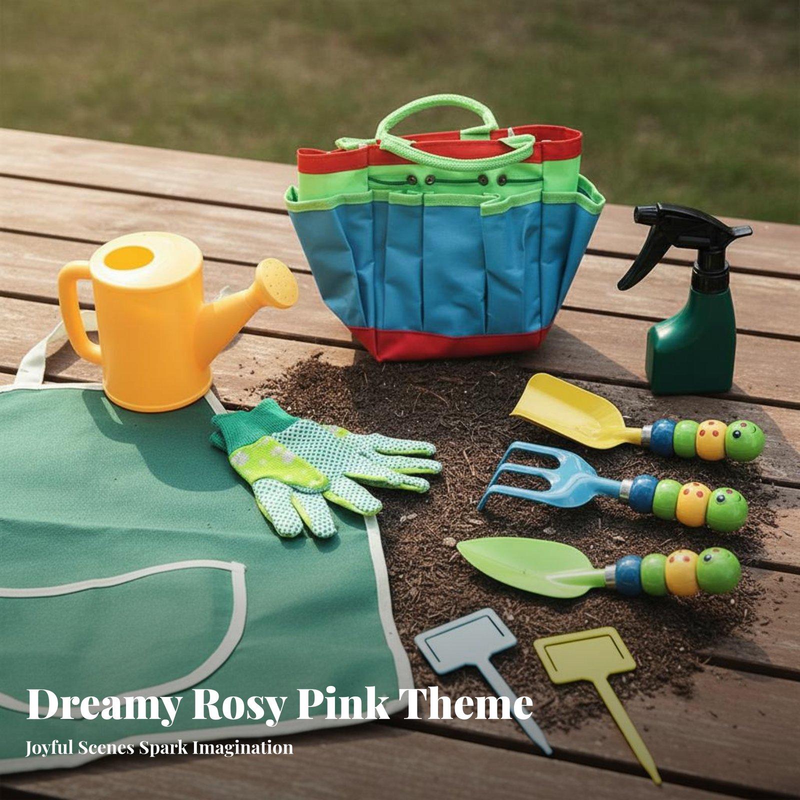 10개 어린이용 정원 도구 세트, 어린이용 금속 헤드  - Gardening Tools For Young Children 리뷰 및 가격