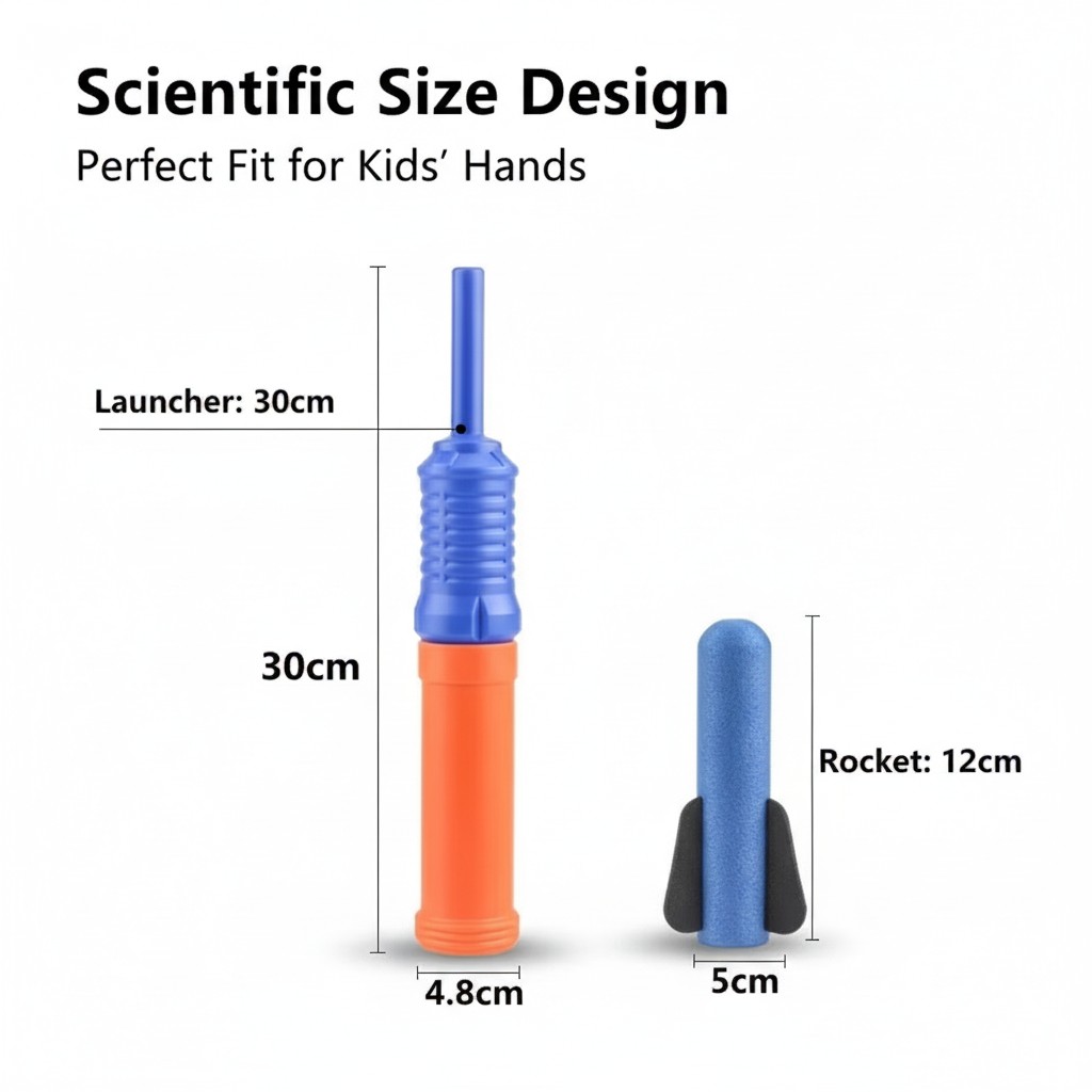 3/7pcs 재미있는 손으로 밀어 올리는 로켓 발사기  - Gardening Tools Kids Set 리뷰 및 가격