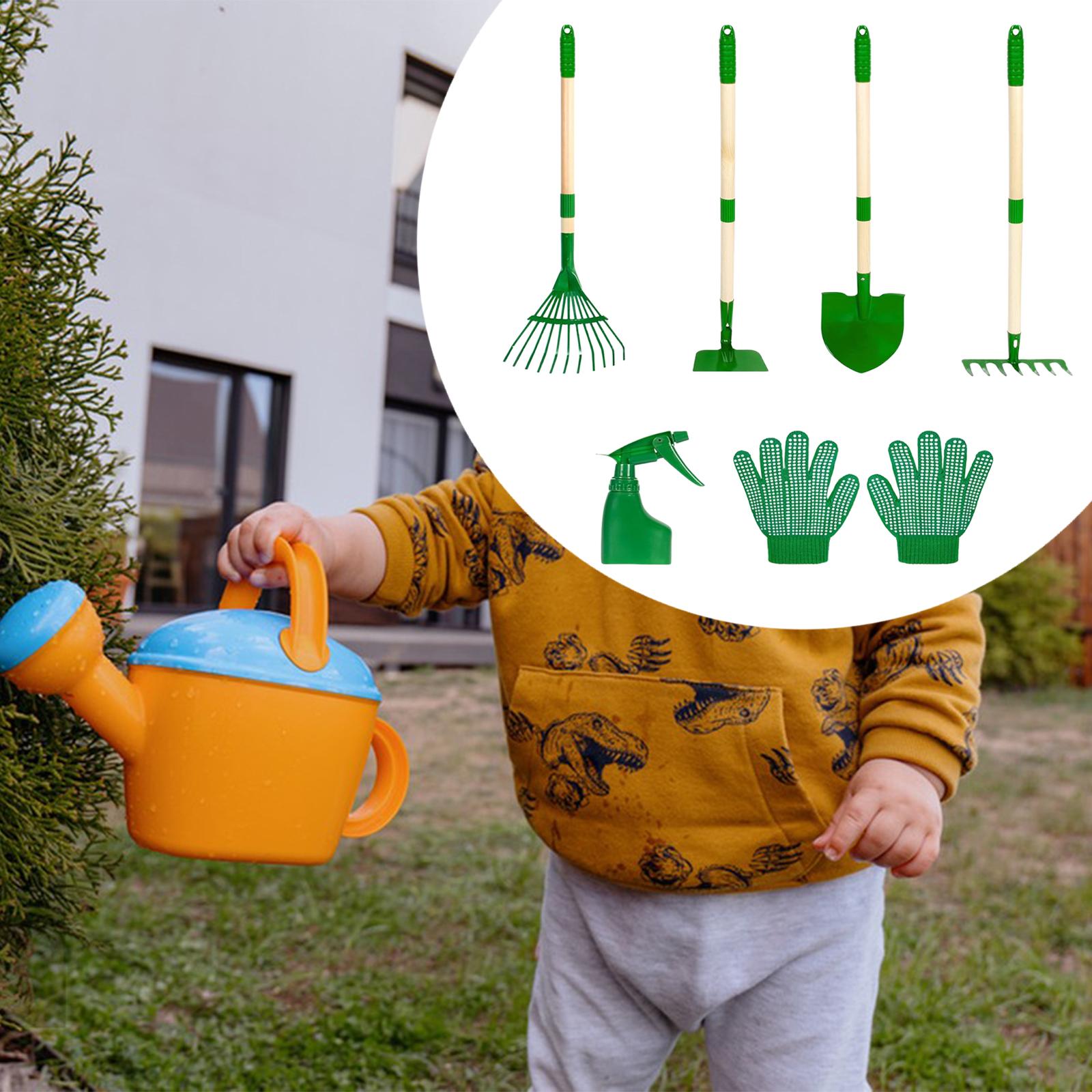 6x 어린이 원예 도구 세트 야외 파기 잡초 장난감 생 - Gardening Tools Kids Set 리뷰 및 가격