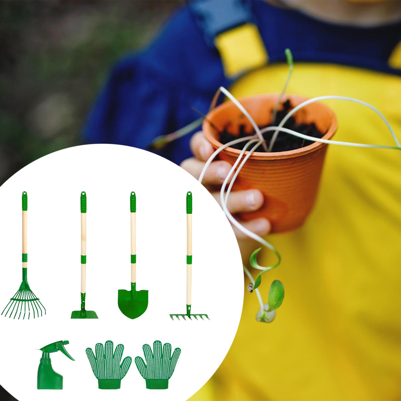 6x 어린이 원예 도구 세트 야외 파기 잡초 장난감 생 - Gardening Tools Kids Set 리뷰 및 가격
