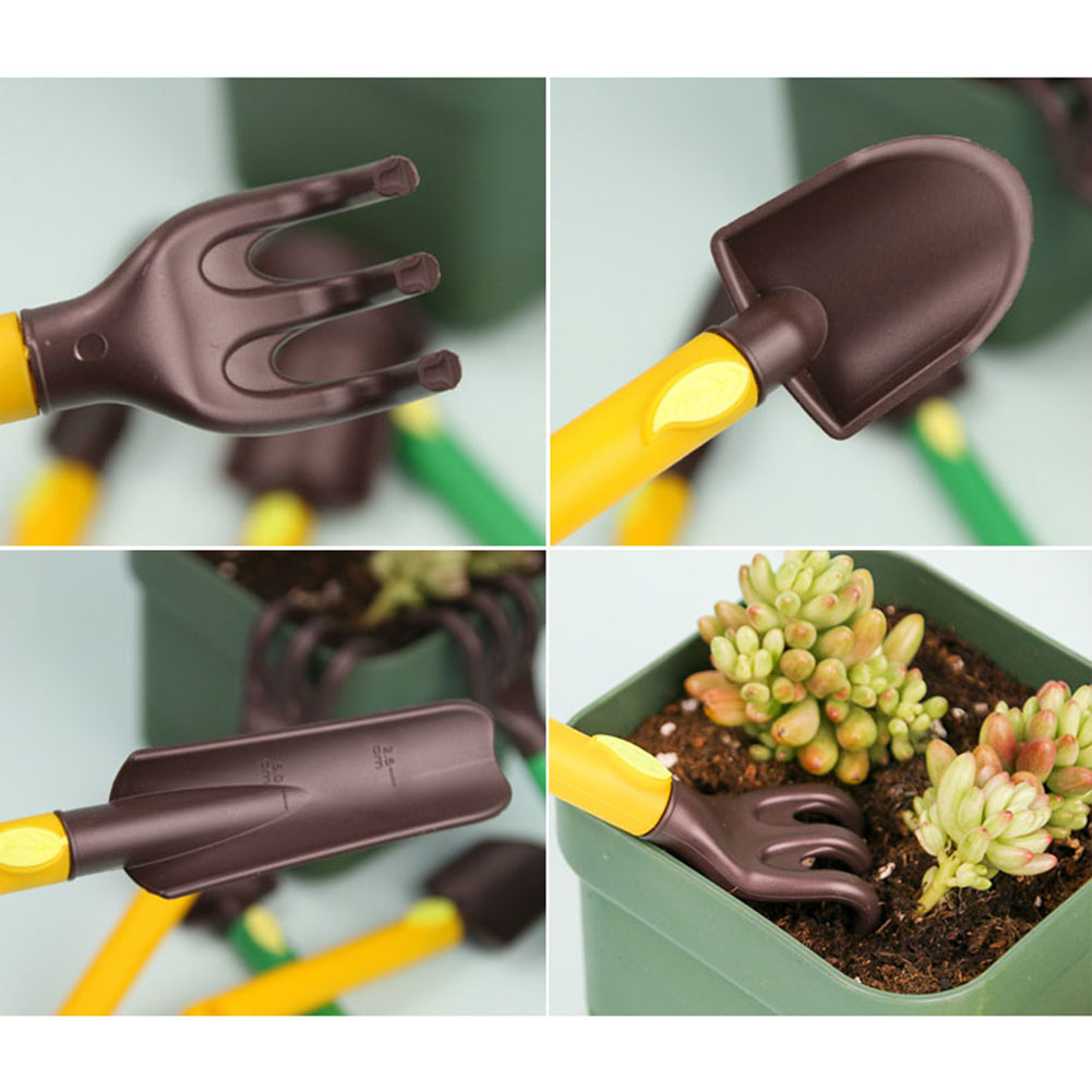 3pcs 어린이 원예 도구 키트 플라스틱 안전 원예 도 - Gardening Tools Kids Set 리뷰 및 가격