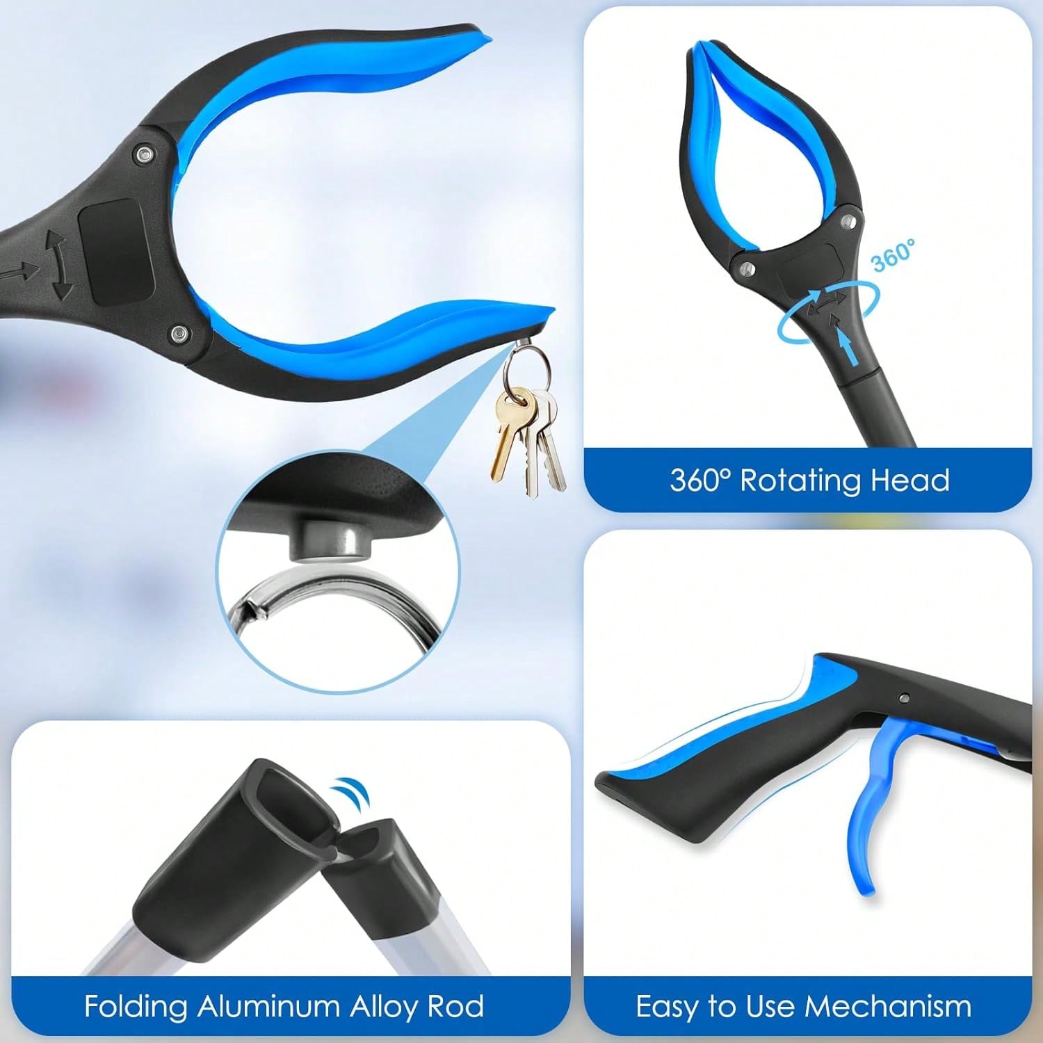 접이식 그랩퍼 리처 도구 32인치 (노인용) - 초장형 - Gardening Tools For Seniors 리뷰 및 가격